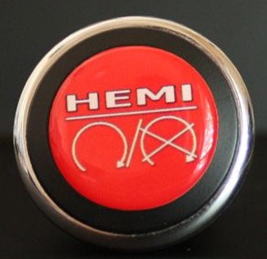 3D Start Button Decal Overlay Red White HEMI Image